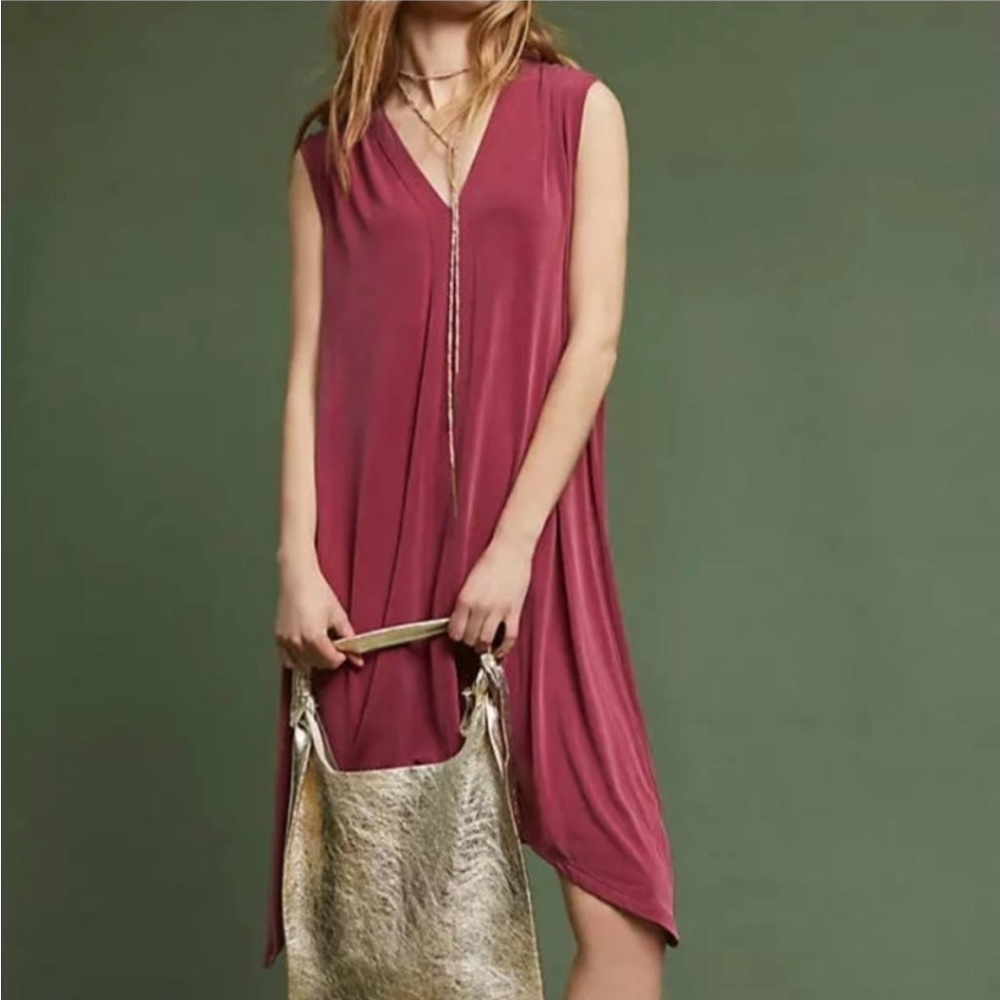Eri + Ali Brielle Sleeveless Shirt Dress